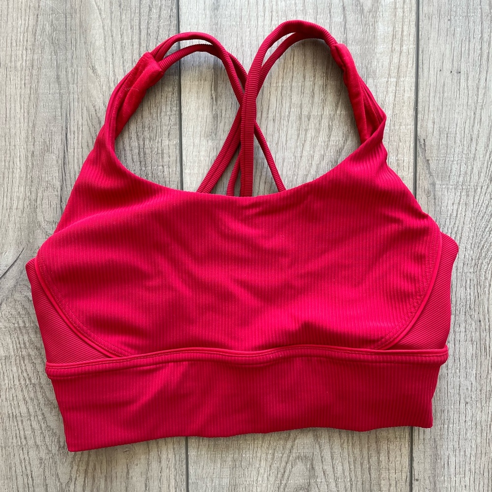 Lululemon Ribbed Energy Bra